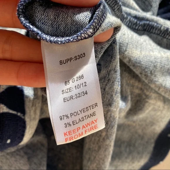 π KALEIDOSCOPE NAVY WHITE REINDEER 2-PIECE PAJAMA SCARF SET! - Picture 10 of 13